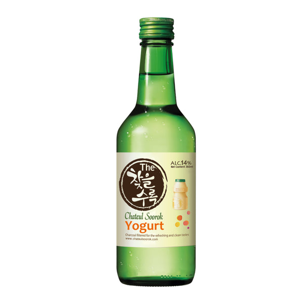 Chateul Soorok Yogurt Soju 360ml (highest price)