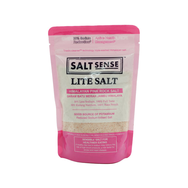 Salt Sense Lite Salt Pink Himalayan Salt 400g