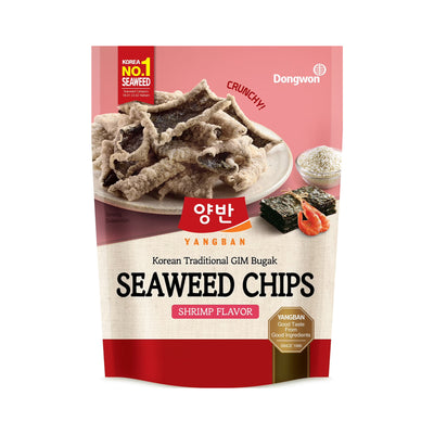 Yangban Bugak Seaweed Chips with Shrimp 50g