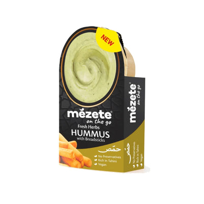 Mezete Hummus with Fresh Herbs 92g