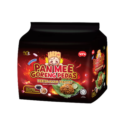 Vit Pan Mee Goreng Pedas Ayam Penyet 93g x 4