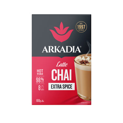 Arkadia Chai Tea Sachets Extra Spice 160g