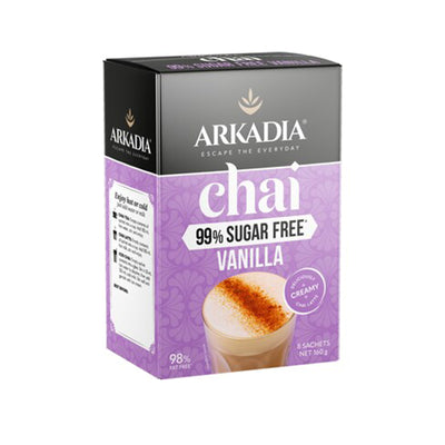 Arkadia Chai Tea 99% Sugar Free Vanilla 160g