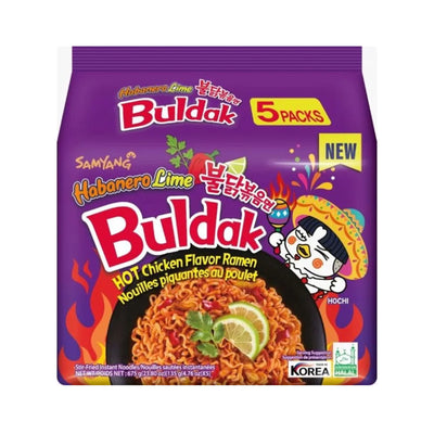Samyang Hot Chicken Habanero Lime Ramen 135g x 5