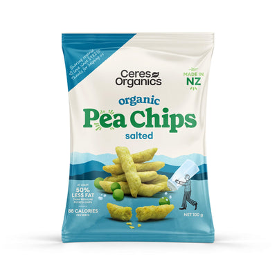 Ceres Organic Pea Chips Salted 100g