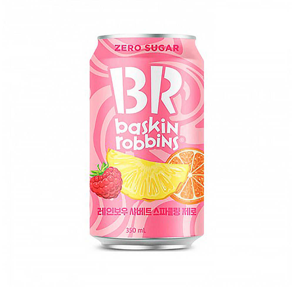 Baskin Robbins Rainbow Sherbet Sparkling Zero 350ml