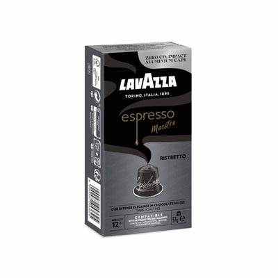 Lavazza Espresso Ristretto 12 Aluminum Nespresso Compatible Capsules 57g