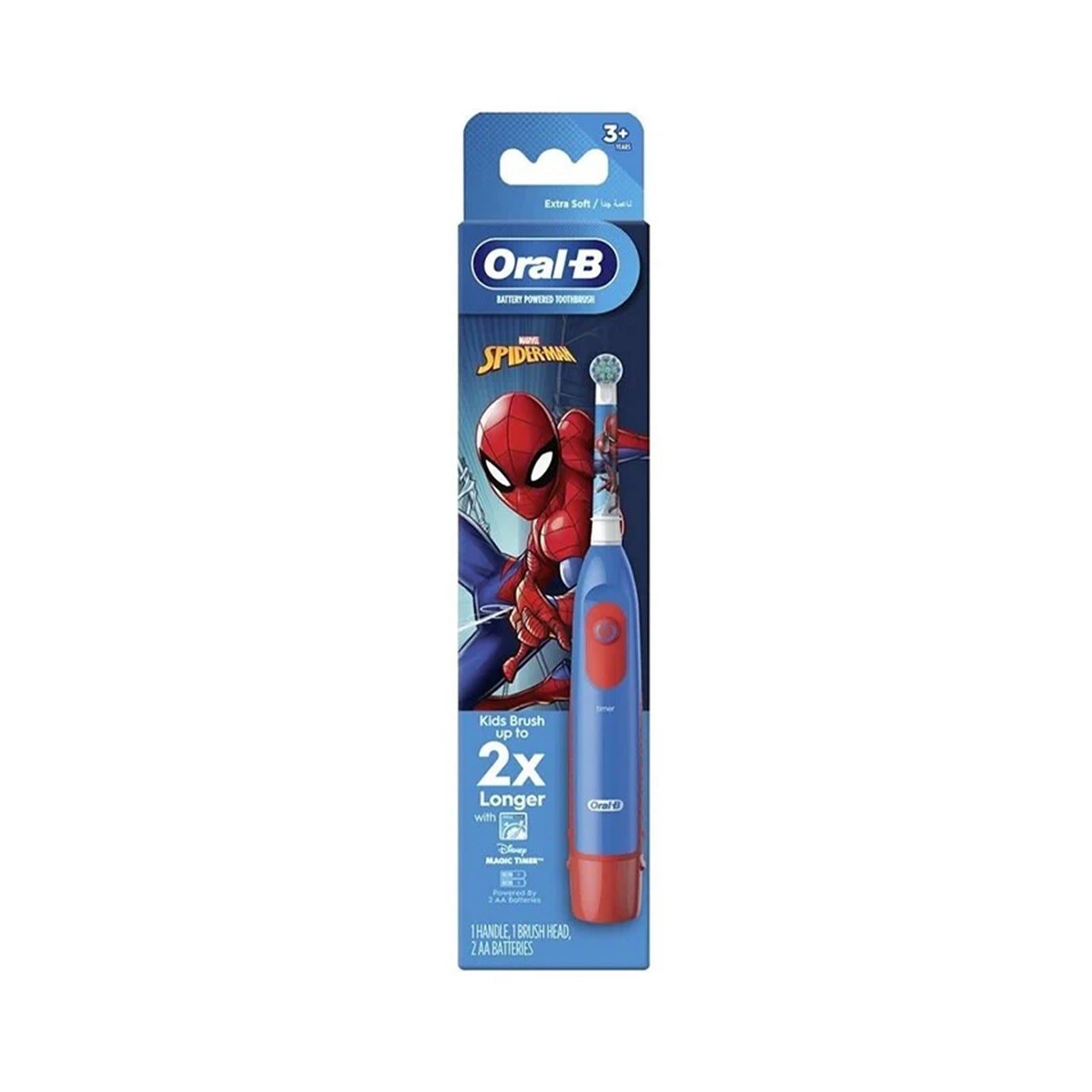 Oral-B Pro Battery Kids Spiderman Toothbrush 1unit