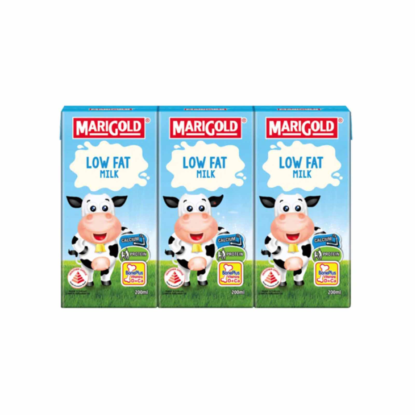 Marigold UHT Low Fat 200ml x 3