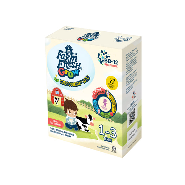 Farm Fresh Grow Milk Powder 1-3 Years Old 500g