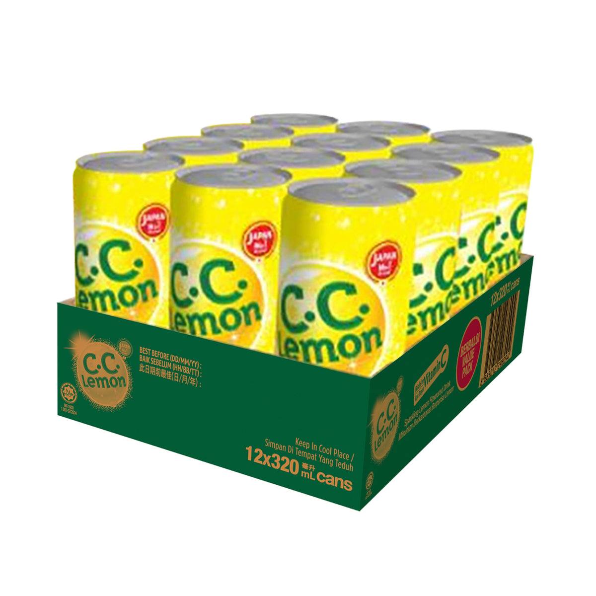 C.C Lemon 320ml x 12
