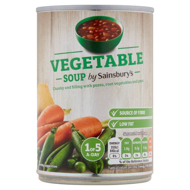 Sainsburys Vegetable Soup 400g