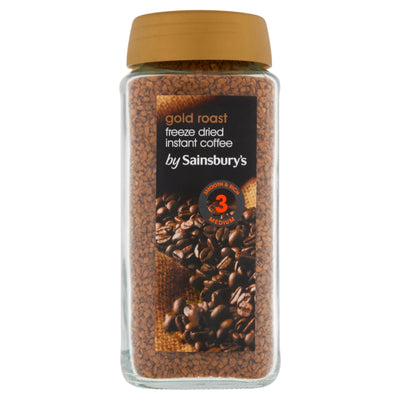 Sainsburys Gold Roast Instant Coffee 200g