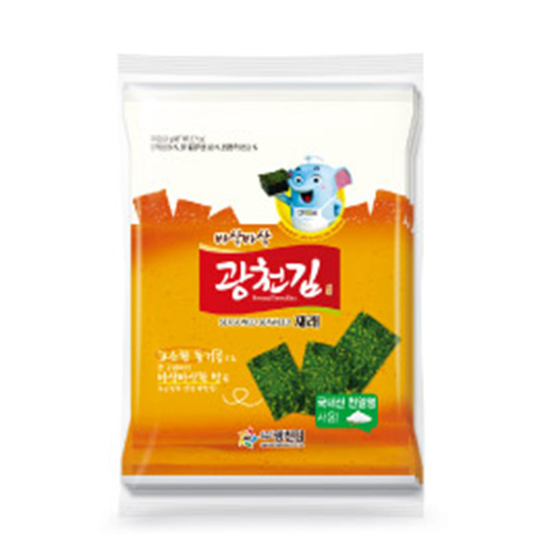 Crunch Kwangcheon Dosirak Seasoned Seaweed 3pcs/pack