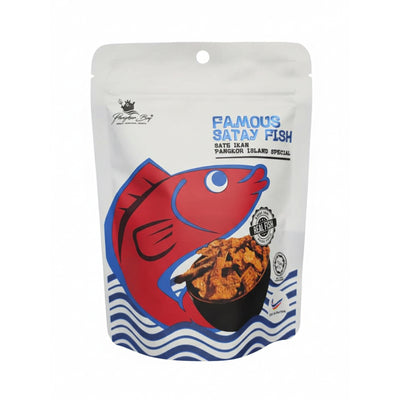 Pangkor Boy Famous Satay Fish Snack 40g