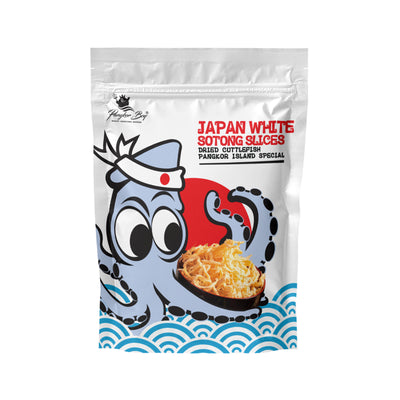 Pangkor Boy Shredded Dried Cuttledish with Japanese Wasabi 50g