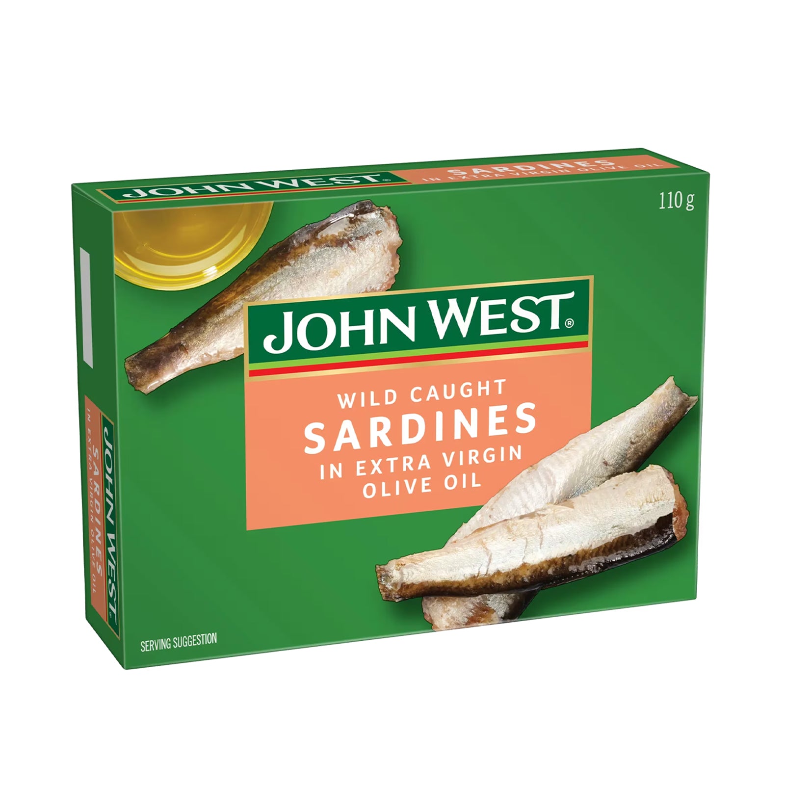 John West Wild Scot Sardine Virgin Olive Oil 110g