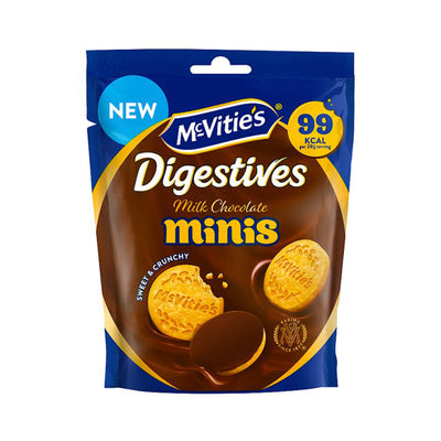 Mcvities Minis Milk Chocolate Digest Pouch 80g