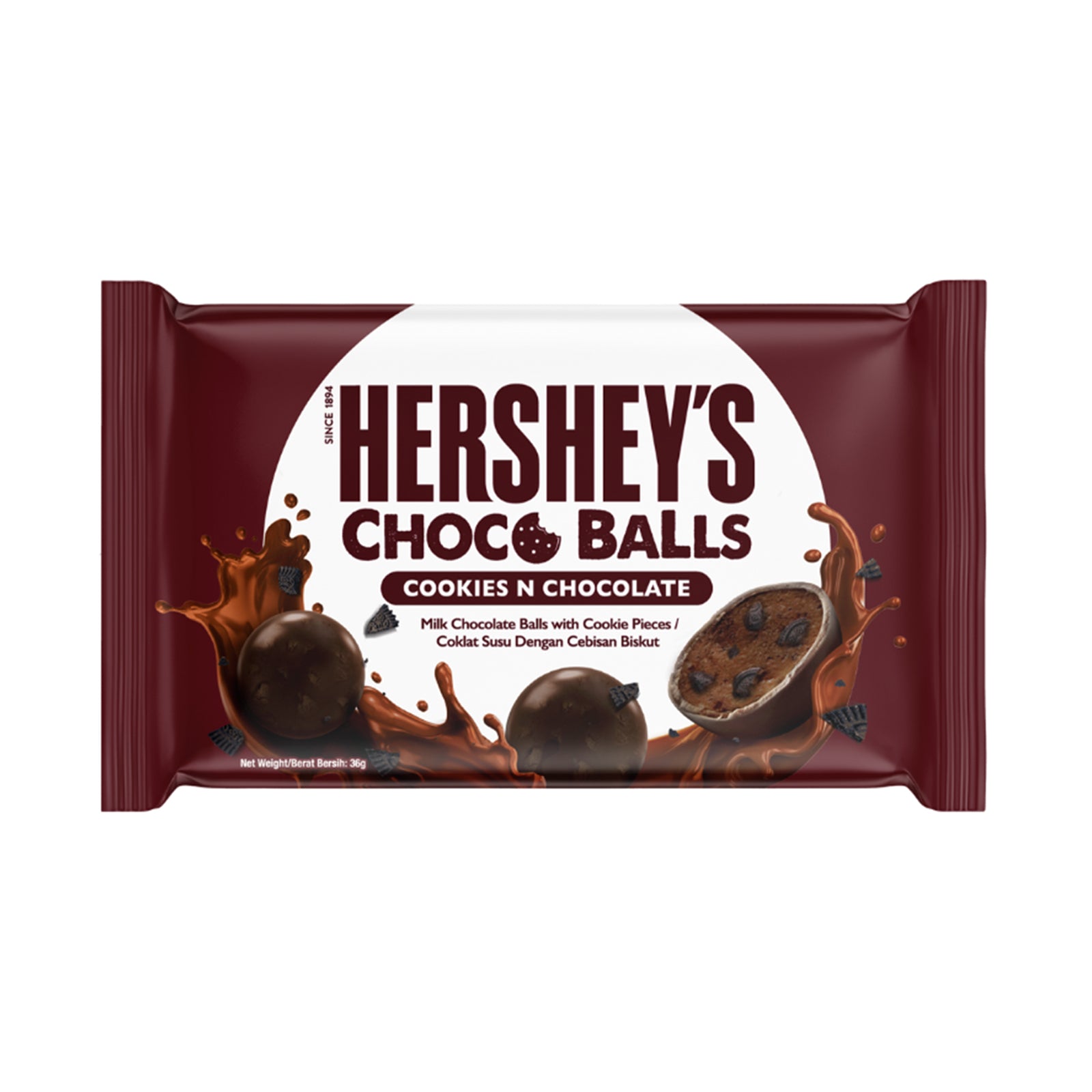 Hershey's Choco Balls Cookies 'n' Chocolate 36g
