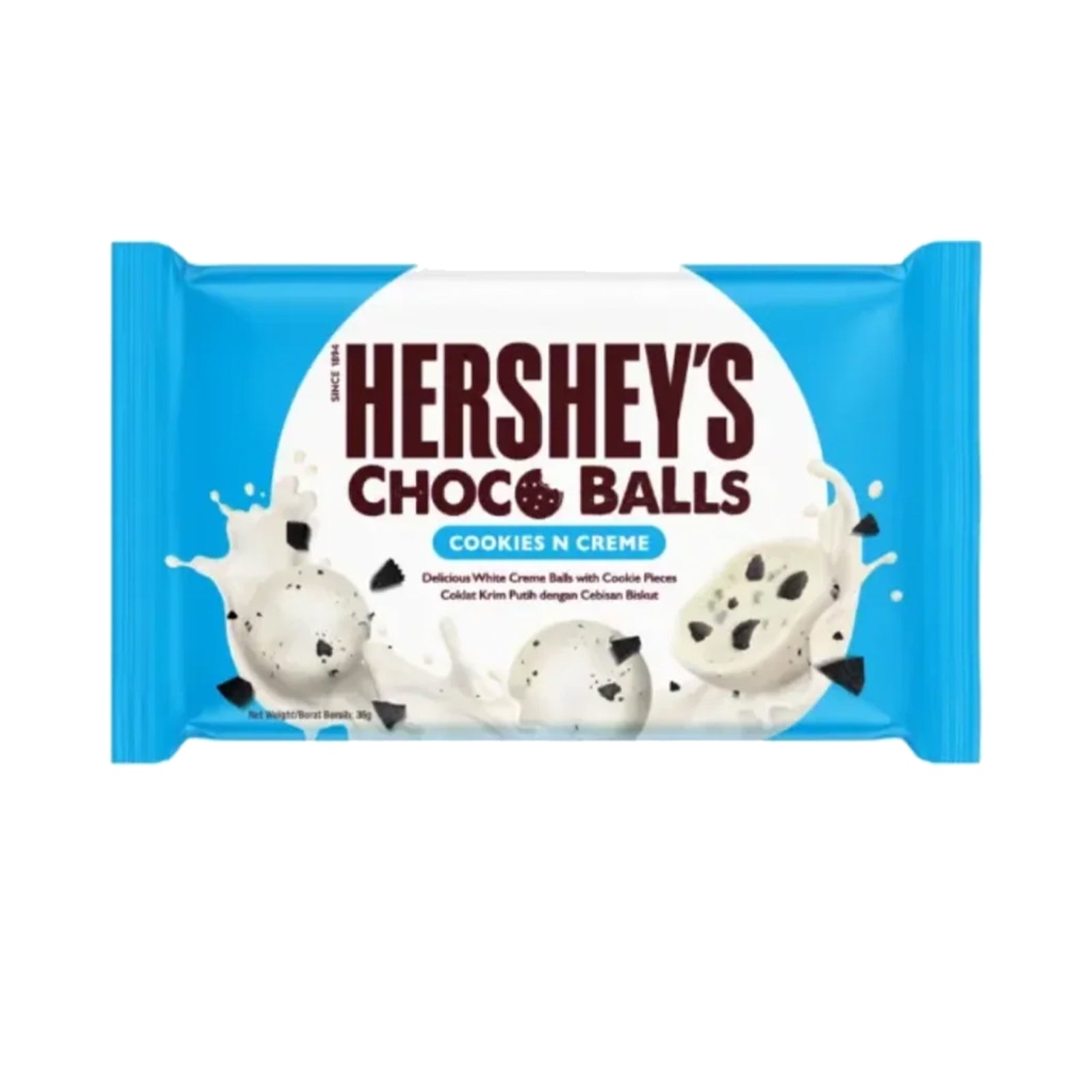 Hershey's Choco Balls Cookies 'n' Creme 36g