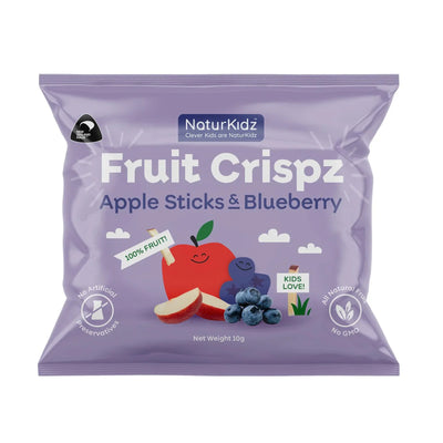 Naturkidz Fruit Crisps Apple and Blueberry 10g
