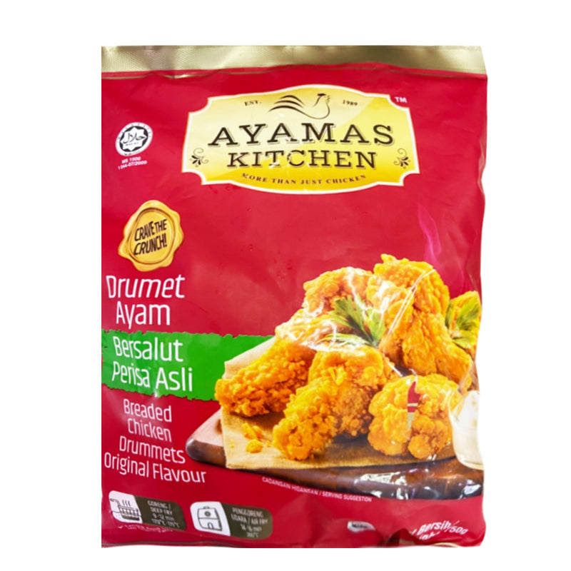 Ayamas Kitchen Breaded Chicken Drummet Original 750g