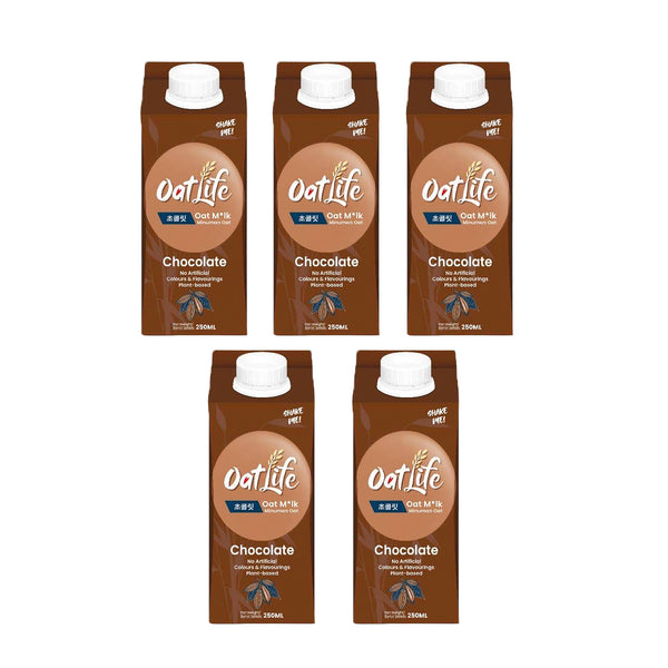 OatLife Chocolate Oat Milk Drink 250ml x 5