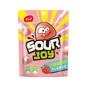 Joymie Sour Joy Soft Strawberry Candy 60g