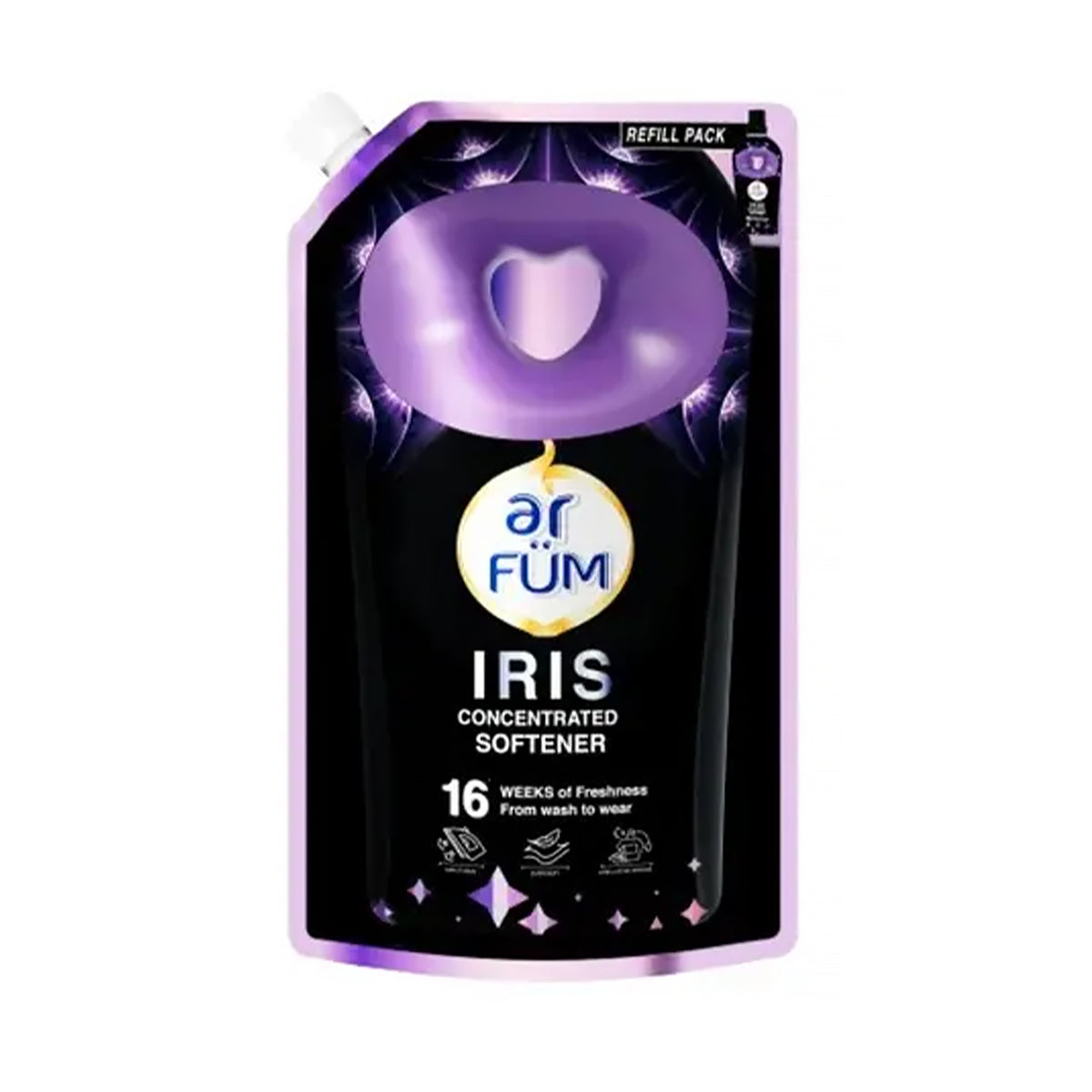 Arfum Concentrated Fabric Softener Iris Refill 1500ml