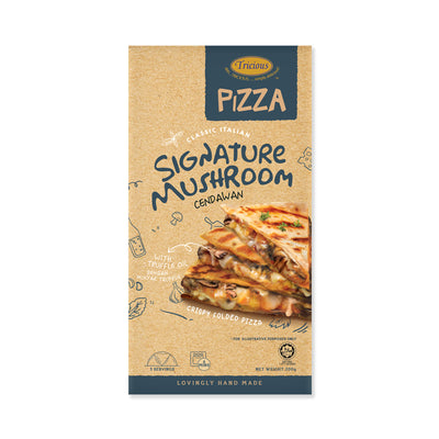 Tricious Folded Pizza Signature Mushroom 200g