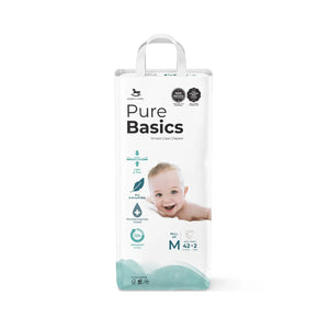 Applecrumby Purebacis Diapers (Medium) 42pcs/pack