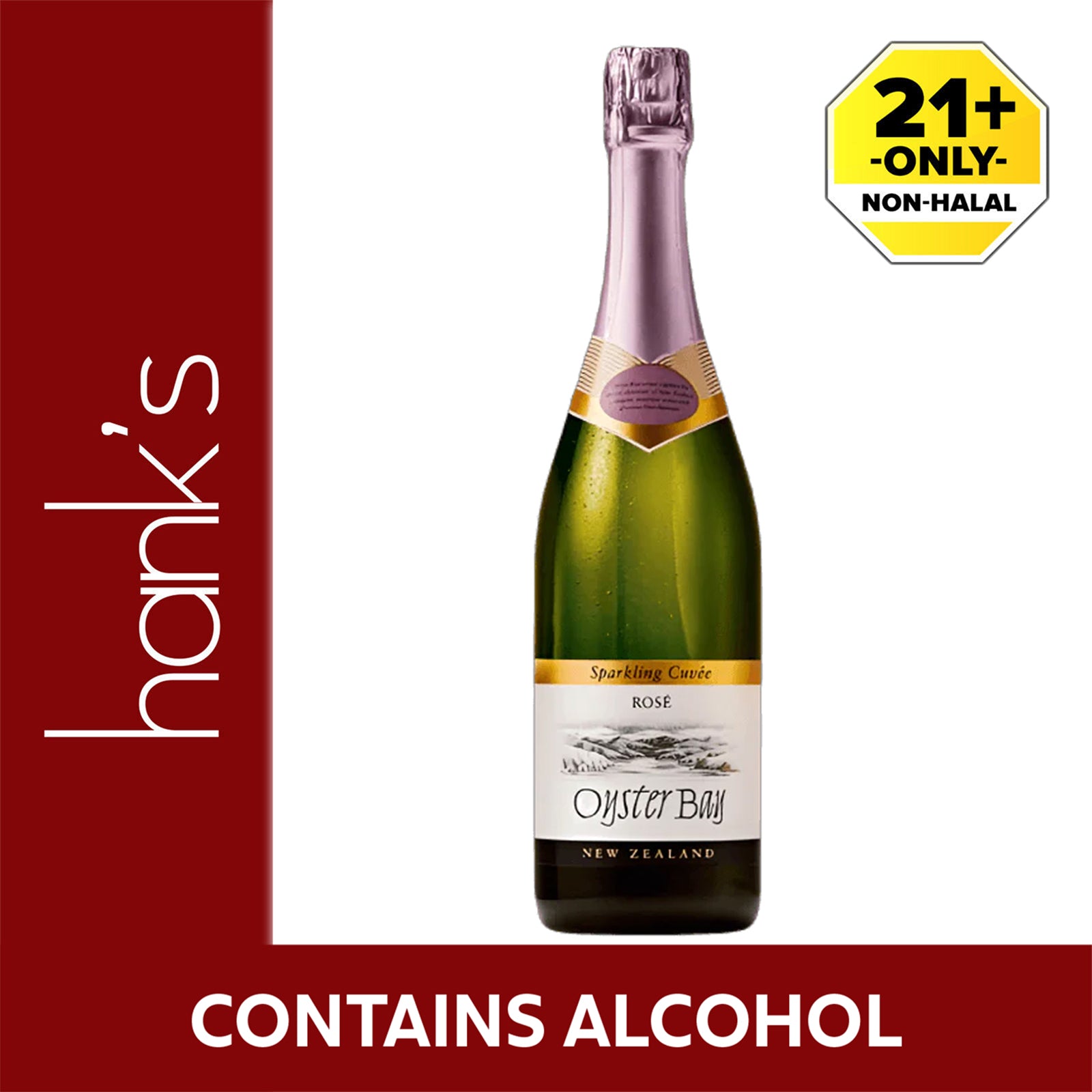 Oyster Bay Cuvee Rose Non Vintage Sparkling 750ml