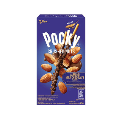 Pocky Crushed Nuts Almond Milk Chocolate 25g