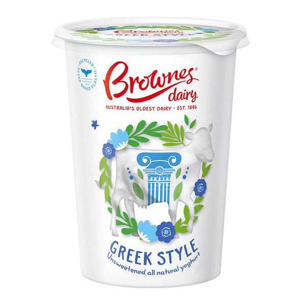 Brownes Greek Style Yogurt 500g