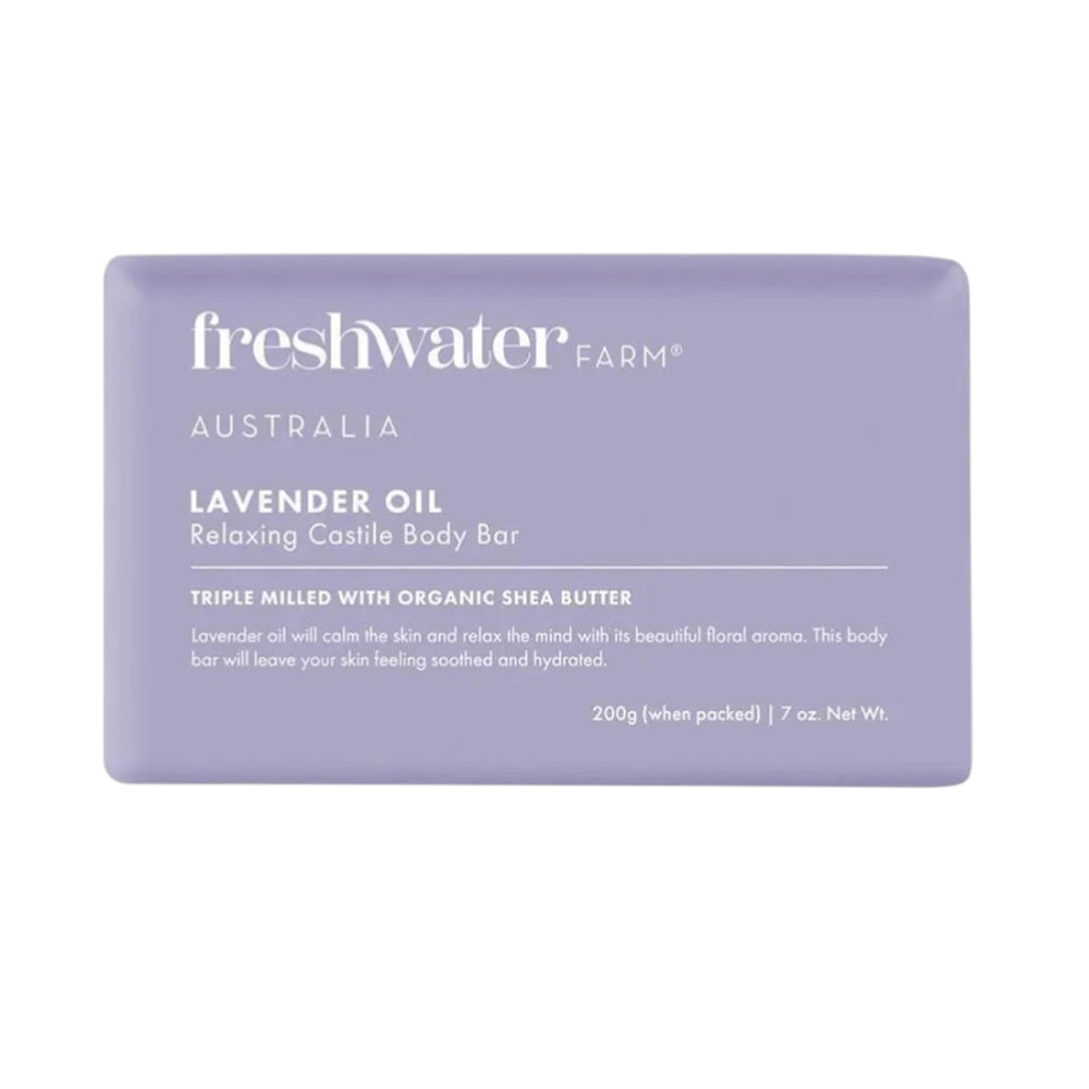 Freshwater Lavender Oil Soap Bar 200g