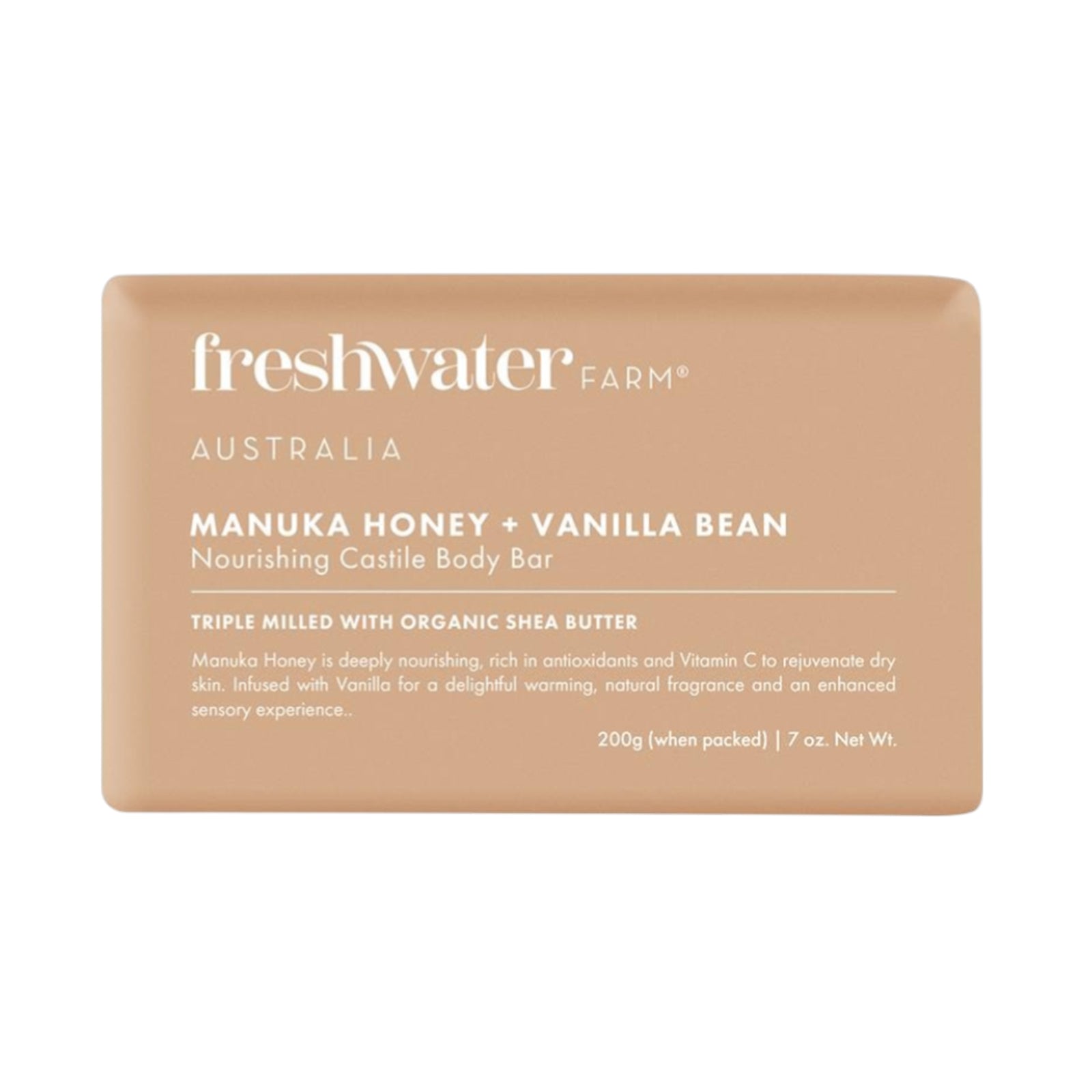 Freshwater Shea Butter Soap Bar 200g