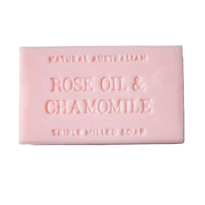 Natural Australian Rose Oil Chamomile Soap 200g