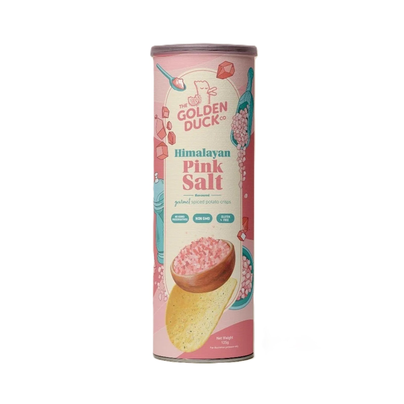 The Golden Duck Himalayan Pink Salt 125g