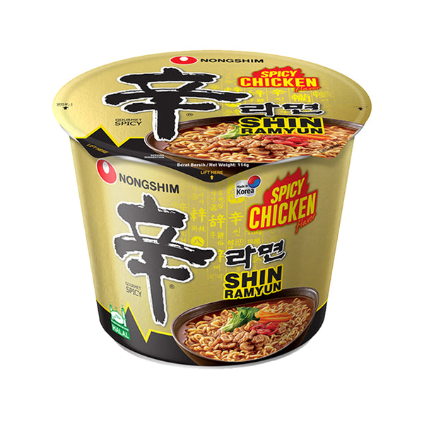 Nongshim Shin Spicy Chicken Ramyun (Bowl) 114g