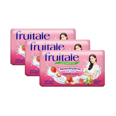 Orchid Fruitale Strawberry Soap 70g x 3