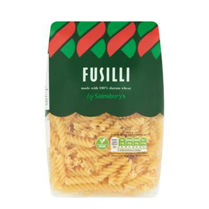 Sainsburys Fusilli Pasta 500g