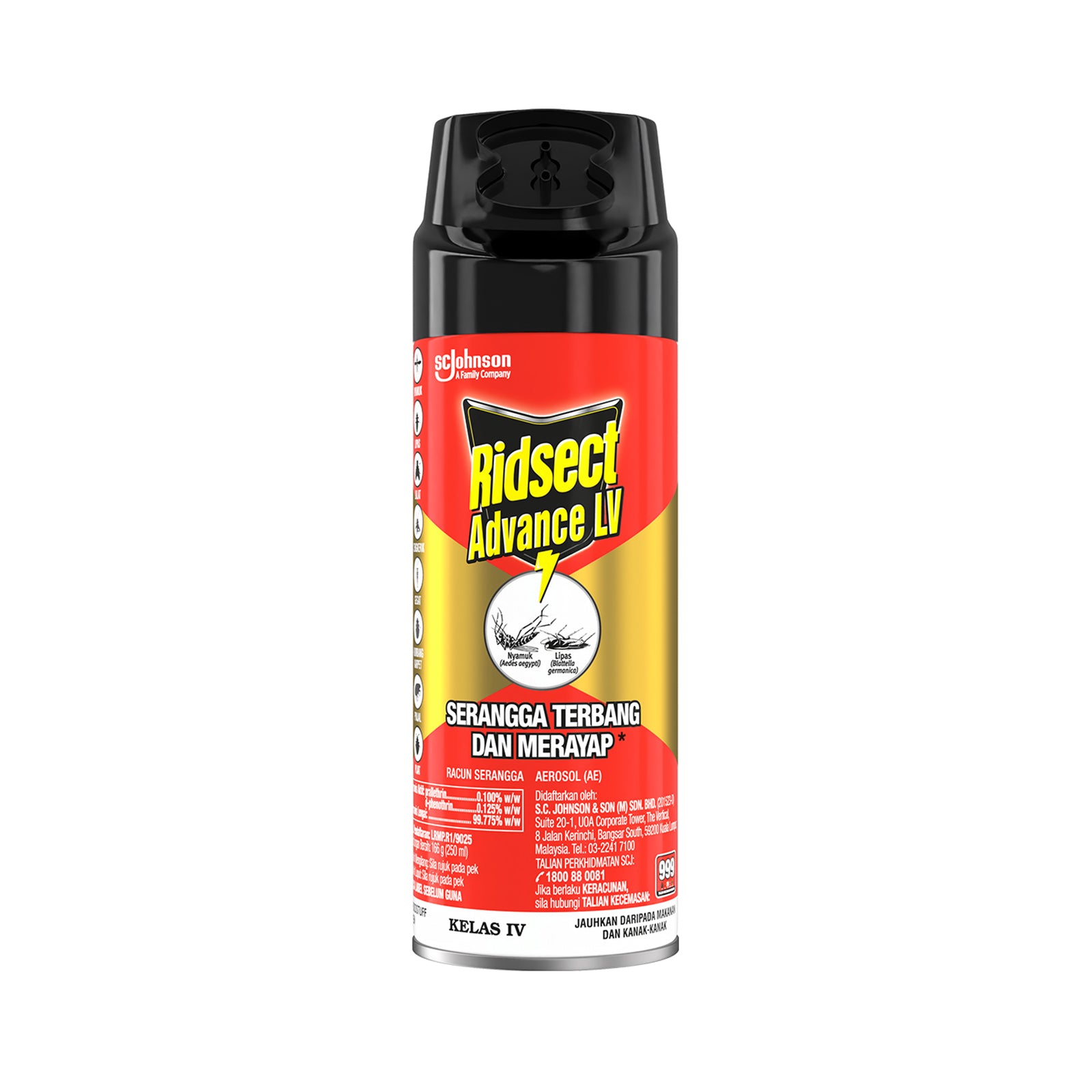 Ridsect Advance Lv Mik Aerosol Spray 250ml – Jaya Grocer | Plaza Jelutong