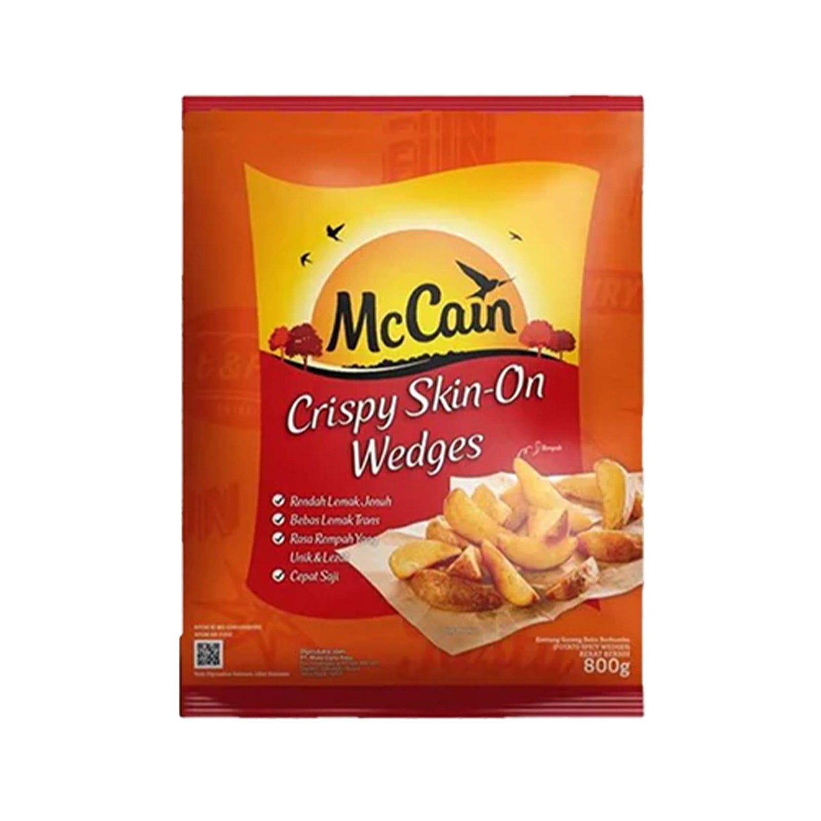 Mccain Spicy Crispy Skin on Wedges 600g