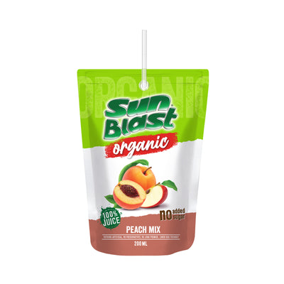 Sun Blast 100% Peach Mix Juice Drink 200ml