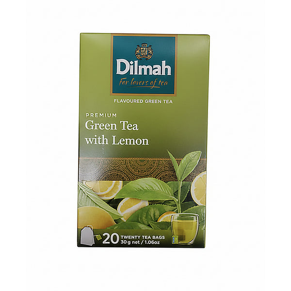 Dilmah Green Tea with Lemon 1.5g x 20