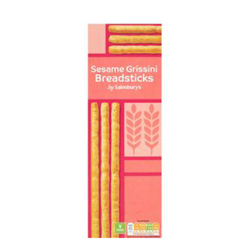 Sainsburys Sesame Breadsticks 125g