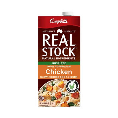 Campbells Real Stock Chicken Unsalted 1L
