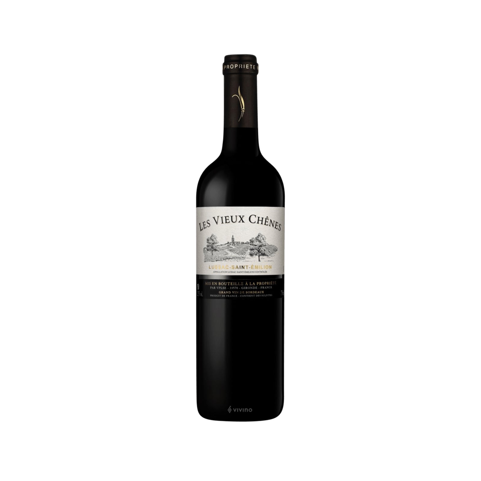 Chateau Les Vieux Chenes Lussac-Saint-Emilion 750ml