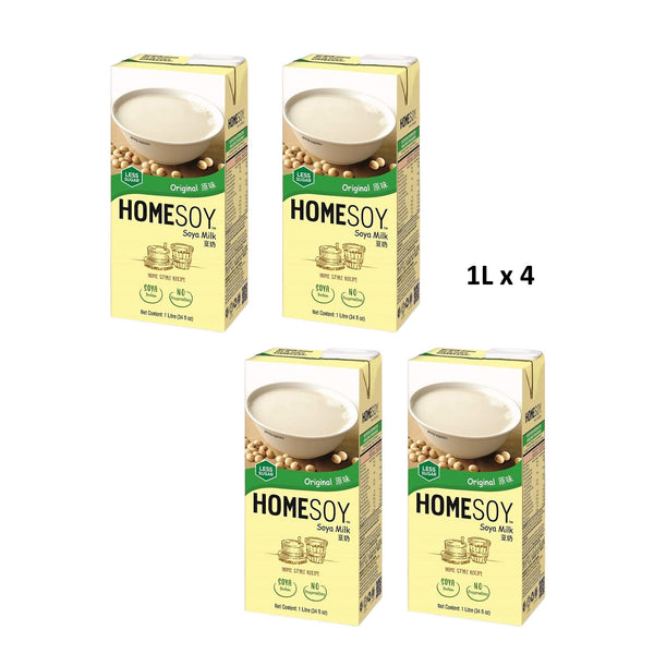 Homesoy Original Soy Milk Drink Value Pack 1L x 4