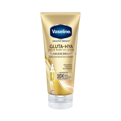Vaseline Glutathione Hyaluron Serum Burst UV Lotion 330ml